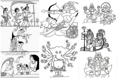 Devdutt Pattanaik art देवदत्त पटनायक आर्ट