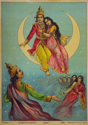 Chandradeva marriage with daksha daughters 