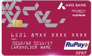 ऐक्सिस बैंक डेबिट कार्ड 